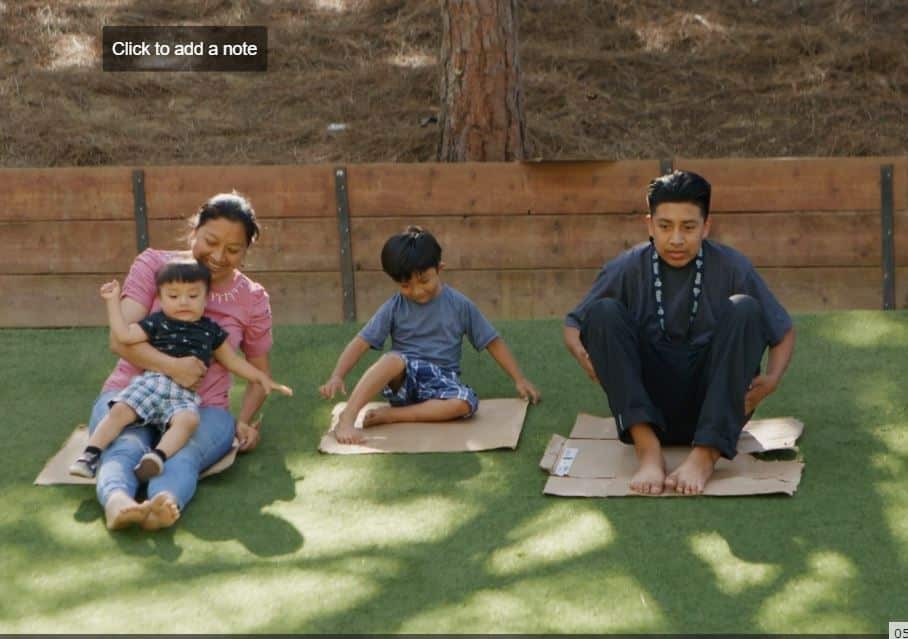 Sliding Hill third shot