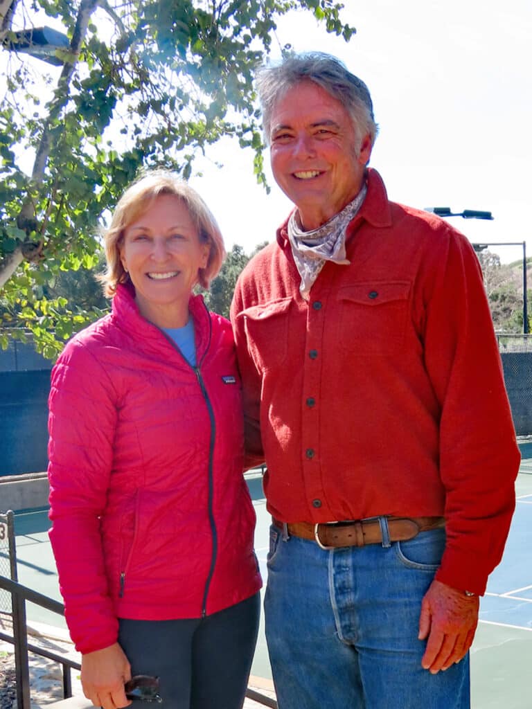 EPIC! co-chairs Lauren Katz and Bruce Giffin.